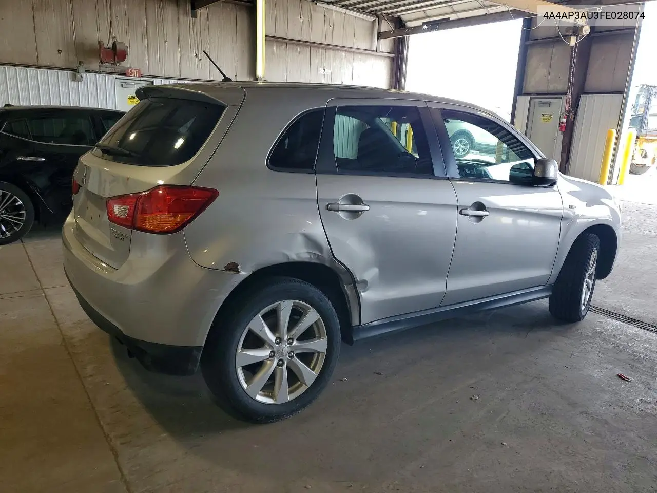 2015 MITSUBISHI OUTLANDER VIN 4A4AP3AU3FE028074 — фото 3