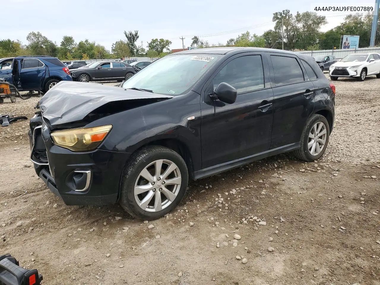 MITSUBISHI OUTLANDER 2015, VIN 4A4AP3AU9FE007889