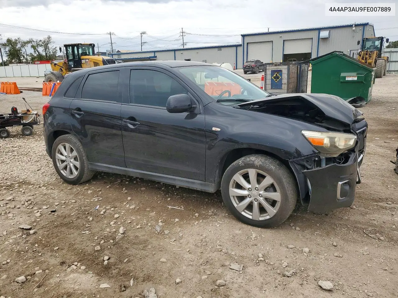 2015 MITSUBISHI OUTLANDER VIN 4A4AP3AU9FE007889 — фото 4