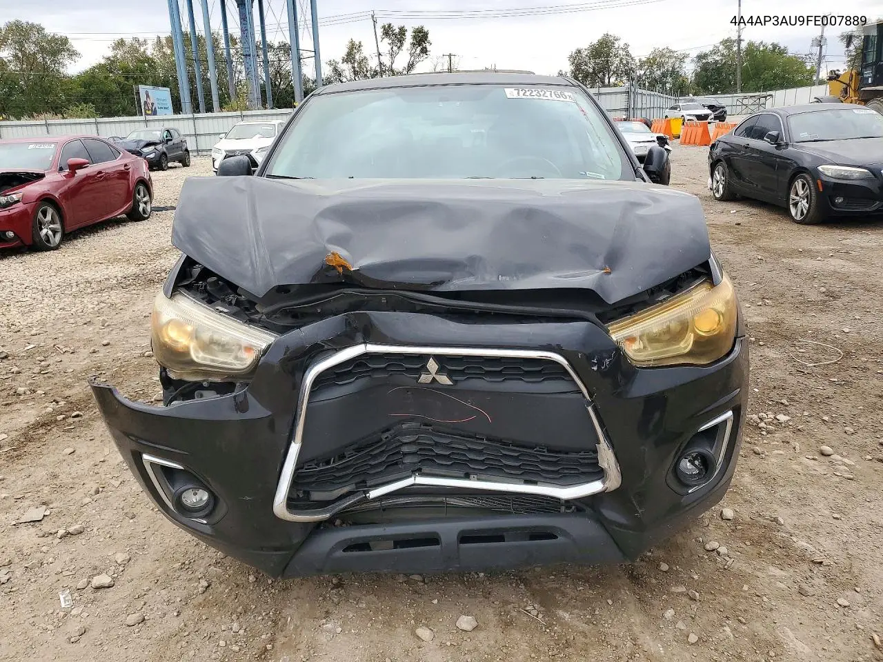2015 MITSUBISHI OUTLANDER VIN 4A4AP3AU9FE007889 — фото 5