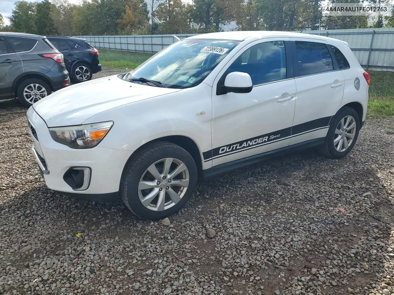 MITSUBISHI OUTLANDER 2015, VIN 4A4AR4AU1FE012763