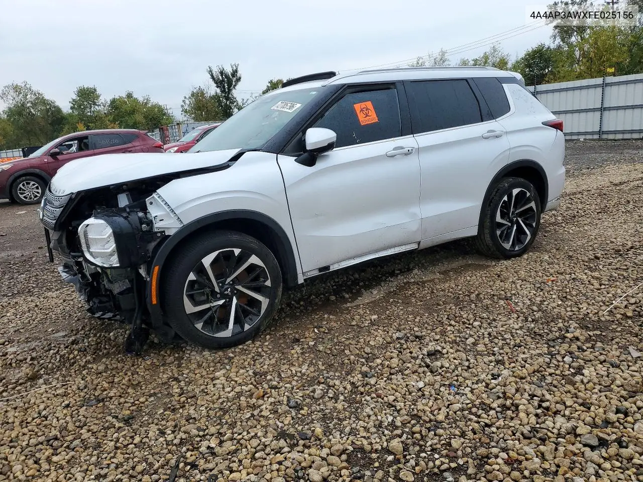 MITSUBISHI OUTLANDER 2015, VIN 4A4AP3AWXFE025156