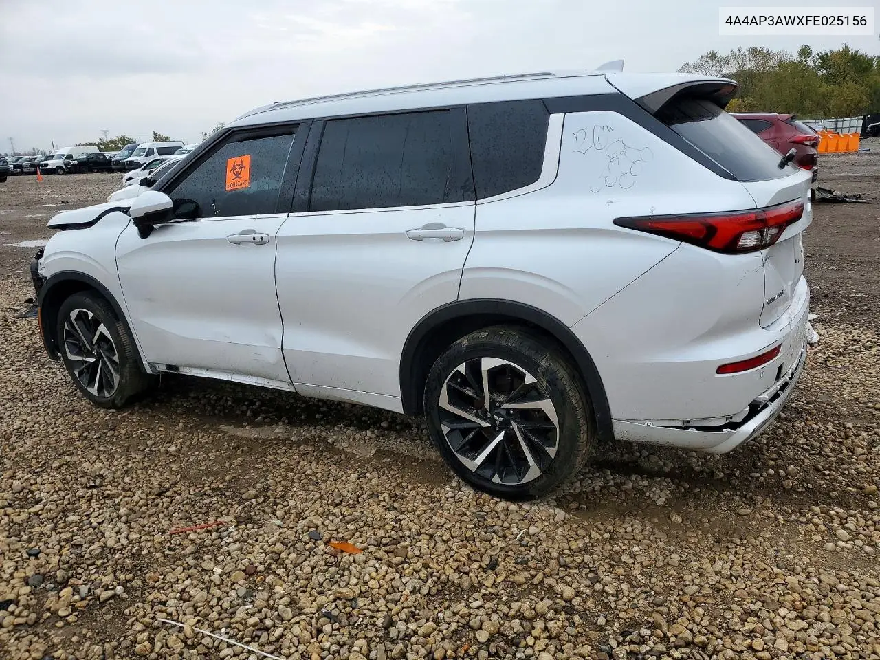 2015 MITSUBISHI OUTLANDER VIN 4A4AP3AWXFE025156 — фото 2