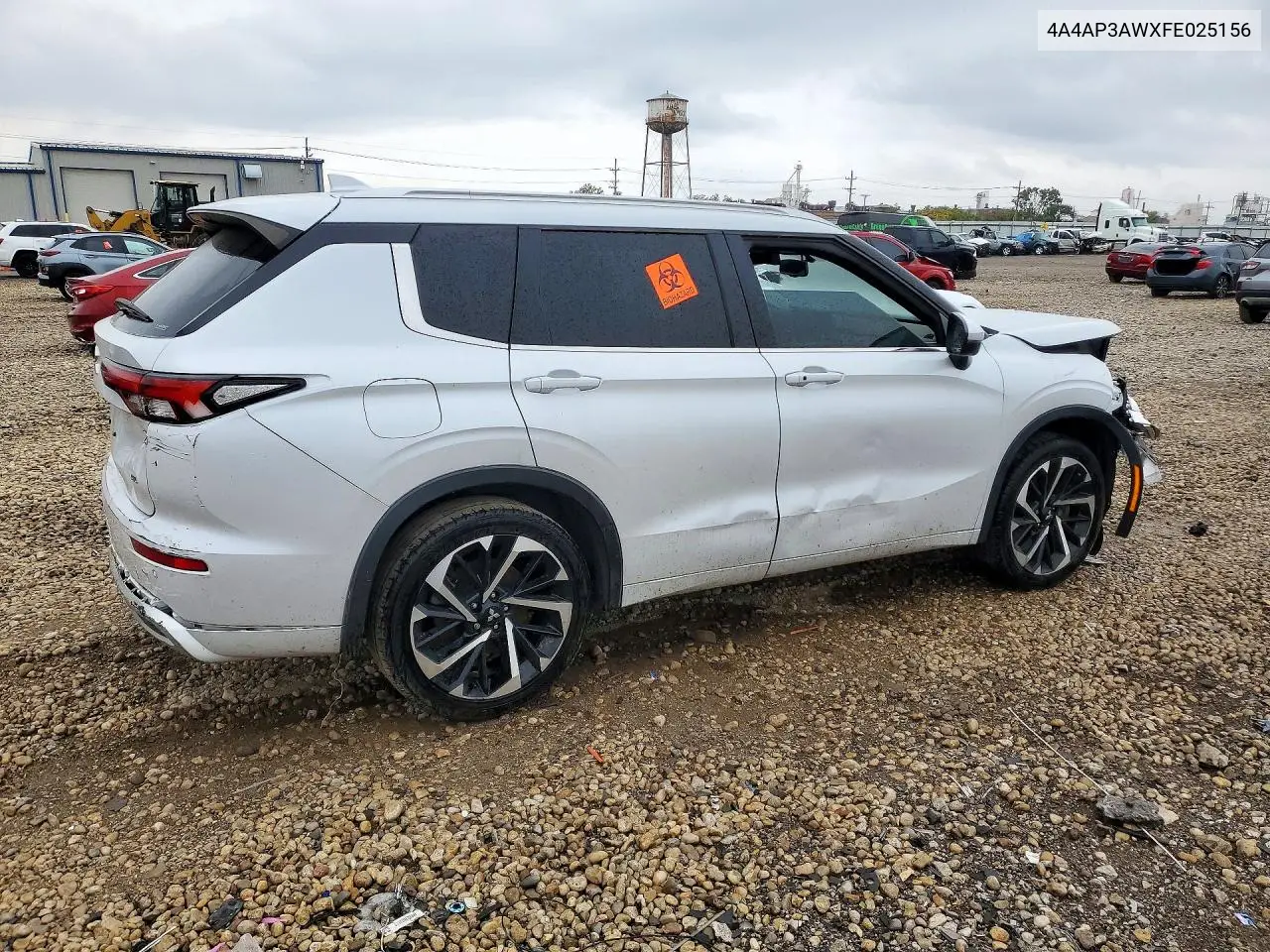 2015 MITSUBISHI OUTLANDER VIN 4A4AP3AWXFE025156 — фото 3