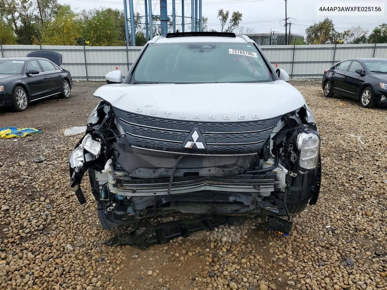 2015 MITSUBISHI OUTLANDER VIN 4A4AP3AWXFE025156 — фото 5