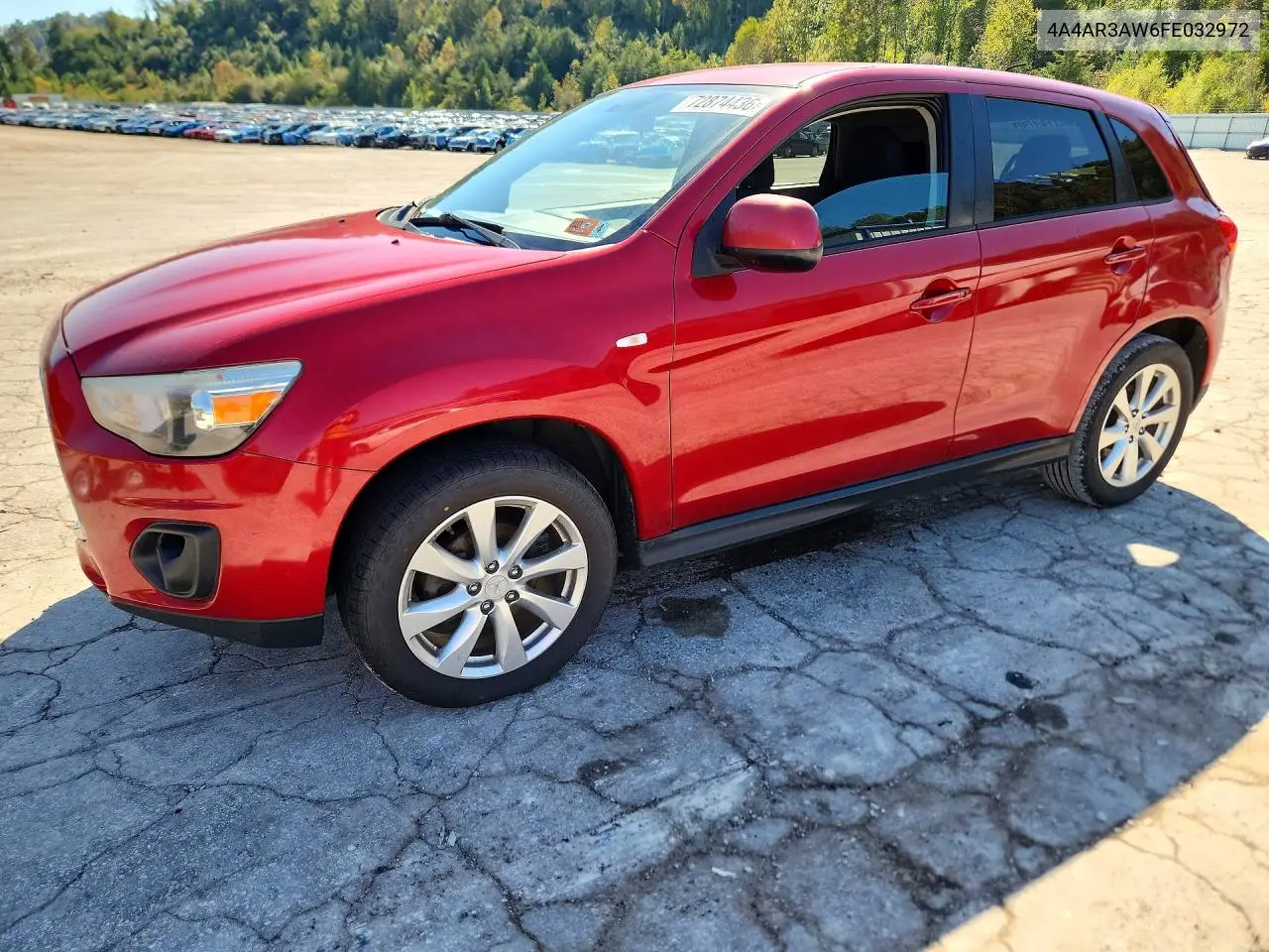 2015 MITSUBISHI OUTLANDER VIN 4A4AR3AW6FE032972 — фото 2