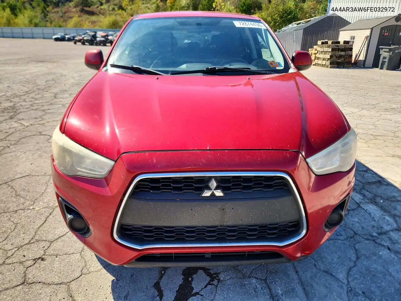 2015 MITSUBISHI OUTLANDER VIN 4A4AR3AW6FE032972 — фото 5