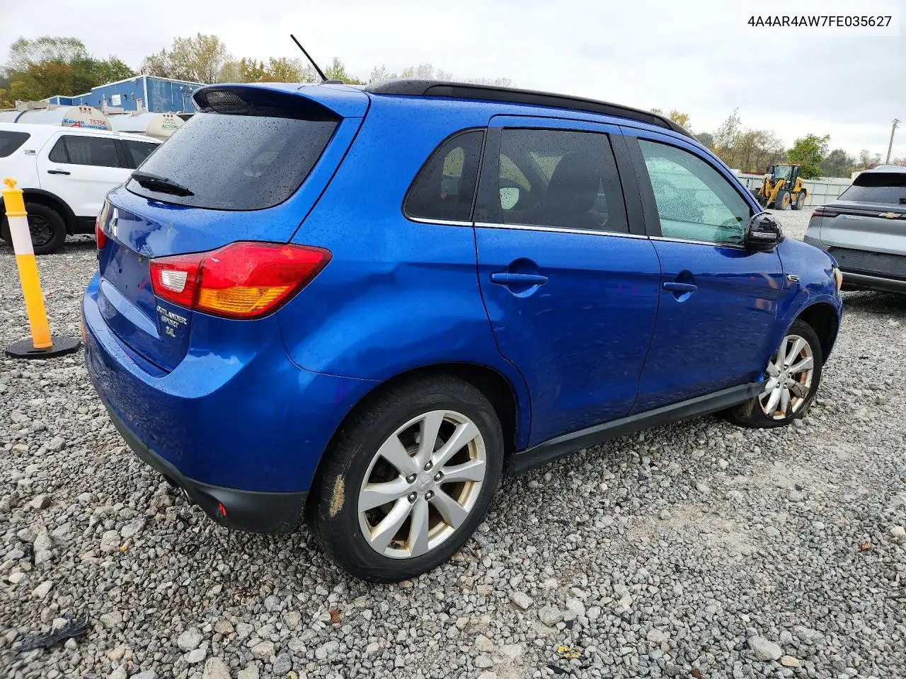 2015 MITSUBISHI OUTLANDER VIN 4A4AR4AW7FE035627 — фото 3