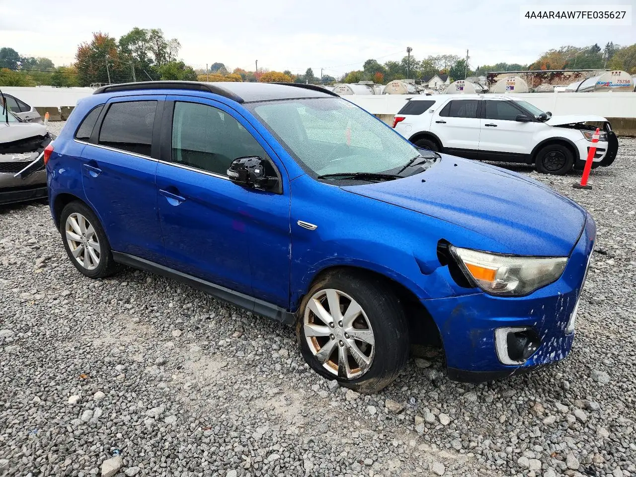 2015 MITSUBISHI OUTLANDER VIN 4A4AR4AW7FE035627 — фото 4
