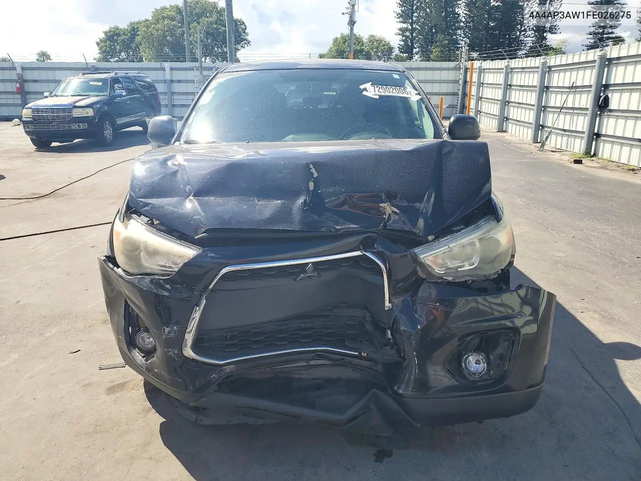 2015 MITSUBISHI OUTLANDER VIN 4A4AP3AW1FE026275 — фото 5