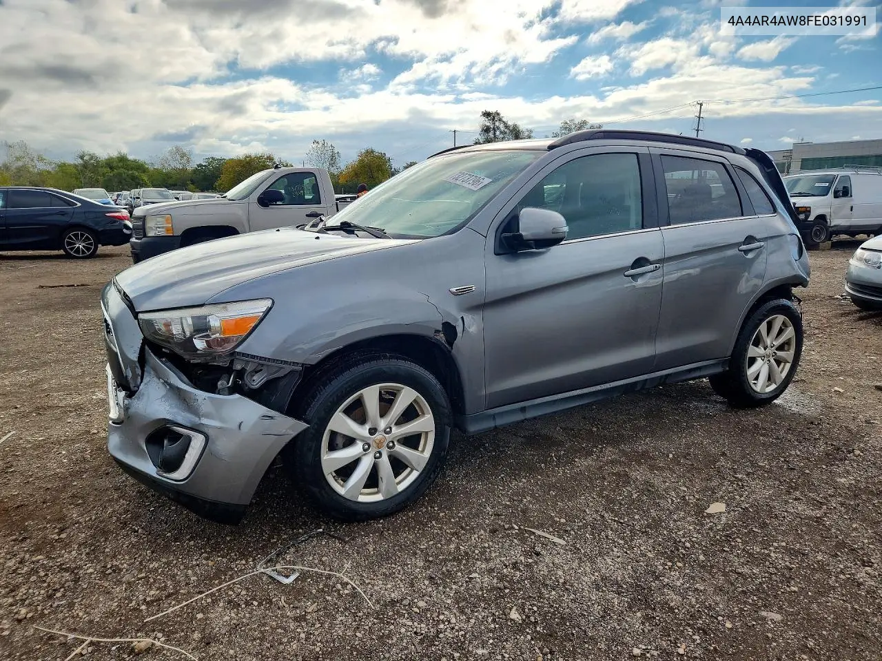 MITSUBISHI OUTLANDER 2015, VIN 4A4AR4AW8FE031991