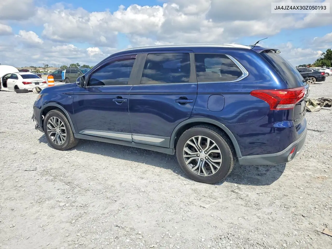 2016 MITSUBISHI OUTLANDER VIN JA4JZ4AX3GZ050193 — фото 2