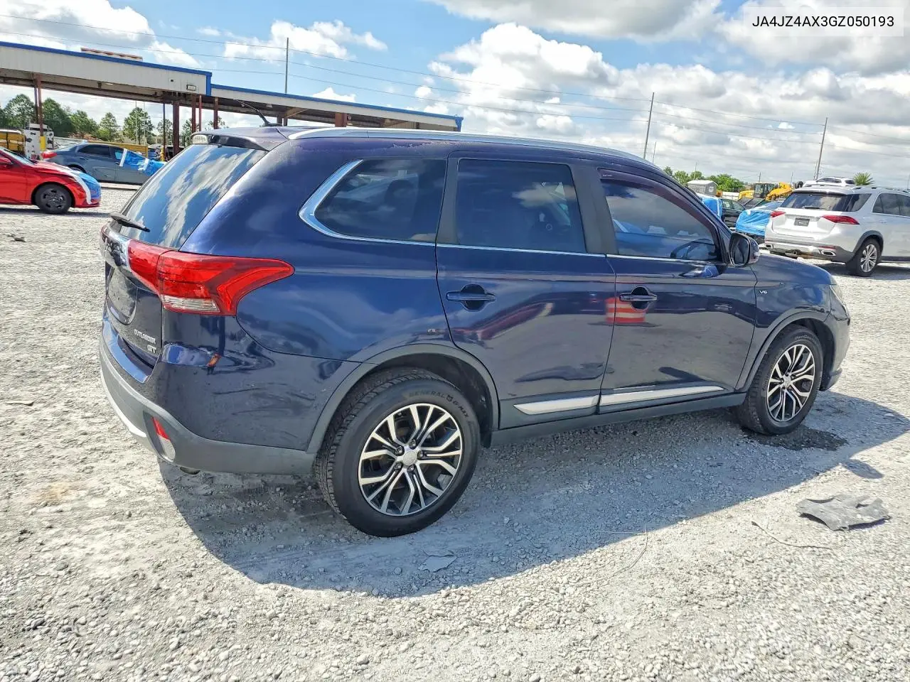 2016 MITSUBISHI OUTLANDER VIN JA4JZ4AX3GZ050193 — фото 3
