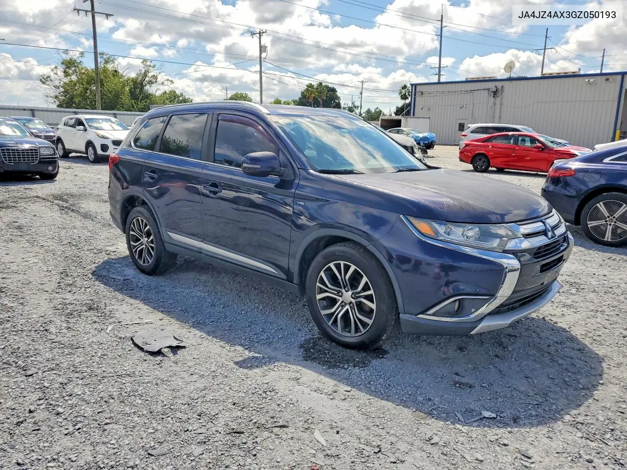 2016 MITSUBISHI OUTLANDER VIN JA4JZ4AX3GZ050193 — фото 4