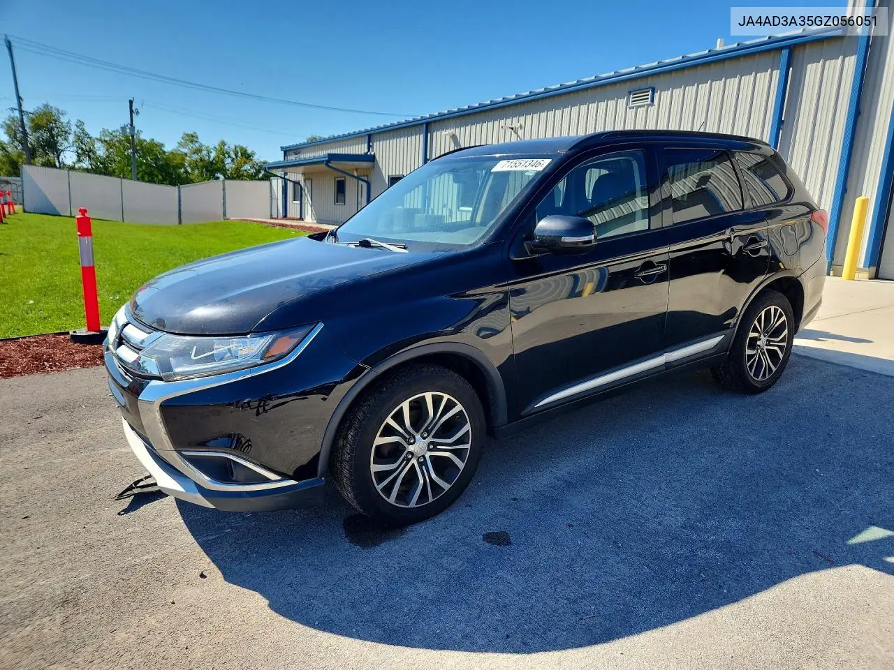 MITSUBISHI OUTLANDER 2016, VIN JA4AD3A35GZ056051