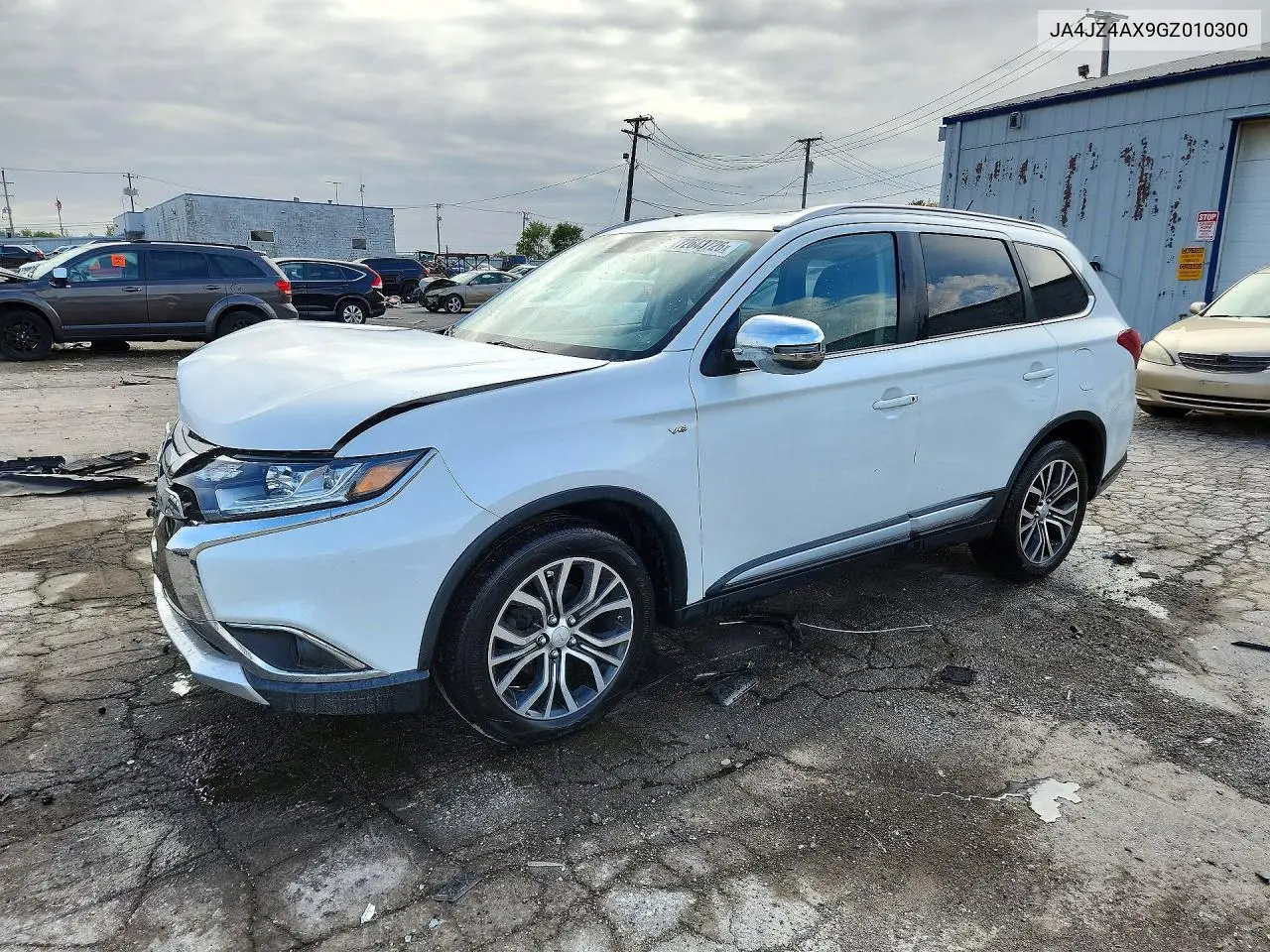 MITSUBISHI OUTLANDER 2016, VIN JA4JZ4AX9GZ010300