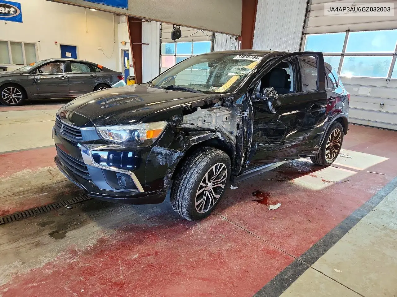 MITSUBISHI OUTLANDER 2016, VIN JA4AP3AU6GZ032003