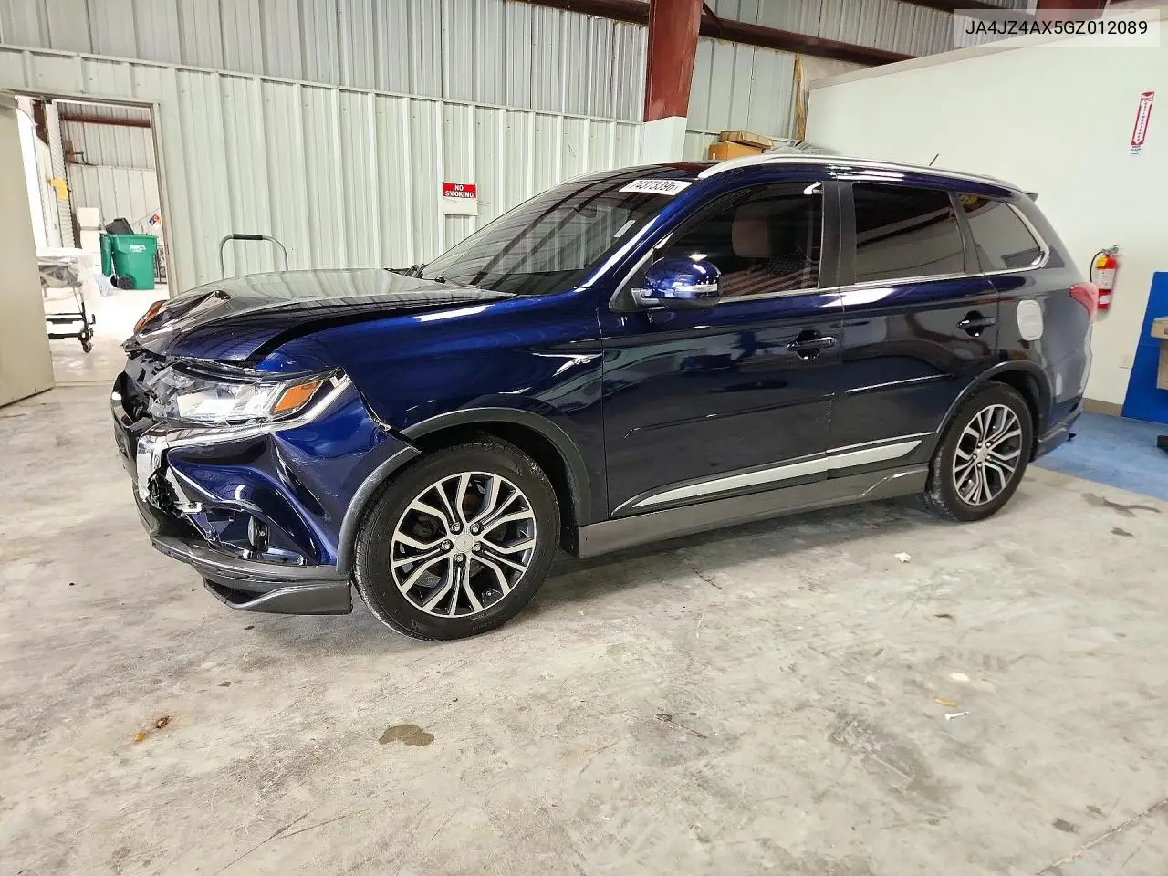 MITSUBISHI OUTLANDER 2016, VIN JA4JZ4AX5GZ012089