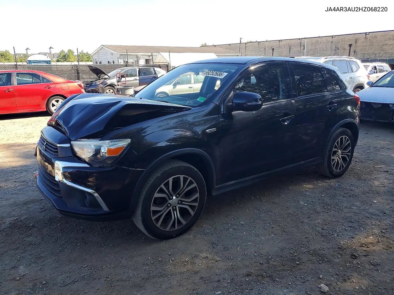 MITSUBISHI OUTLANDER 2017, VIN JA4AR3AU2HZ068220
