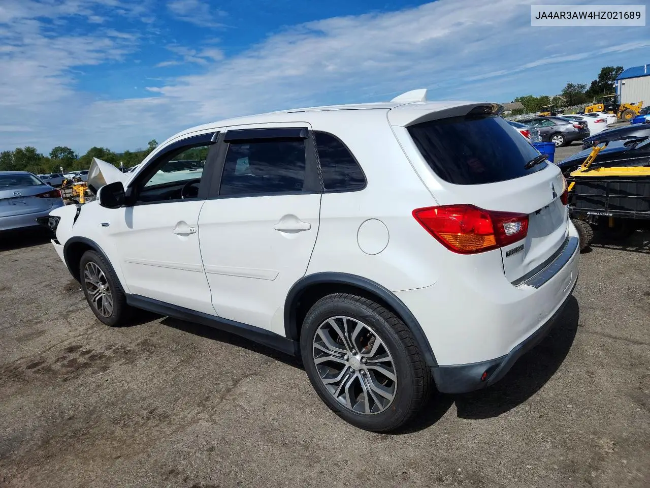 2017 MITSUBISHI OUTLANDER VIN JA4AR3AW4HZ021689 — фото 2