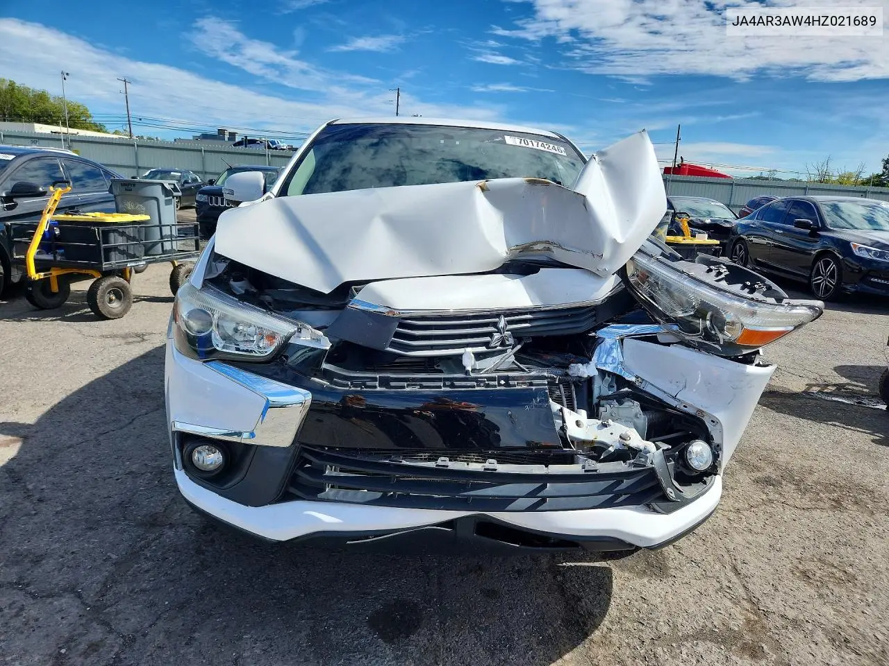 2017 MITSUBISHI OUTLANDER VIN JA4AR3AW4HZ021689 — фото 5