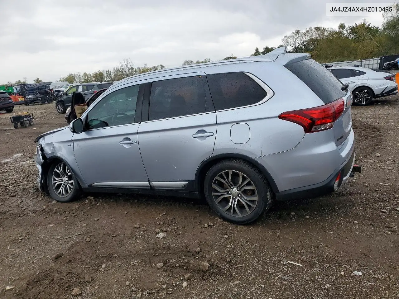 2017 MITSUBISHI OUTLANDER VIN JA4JZ4AX4HZ010495 — фото 2