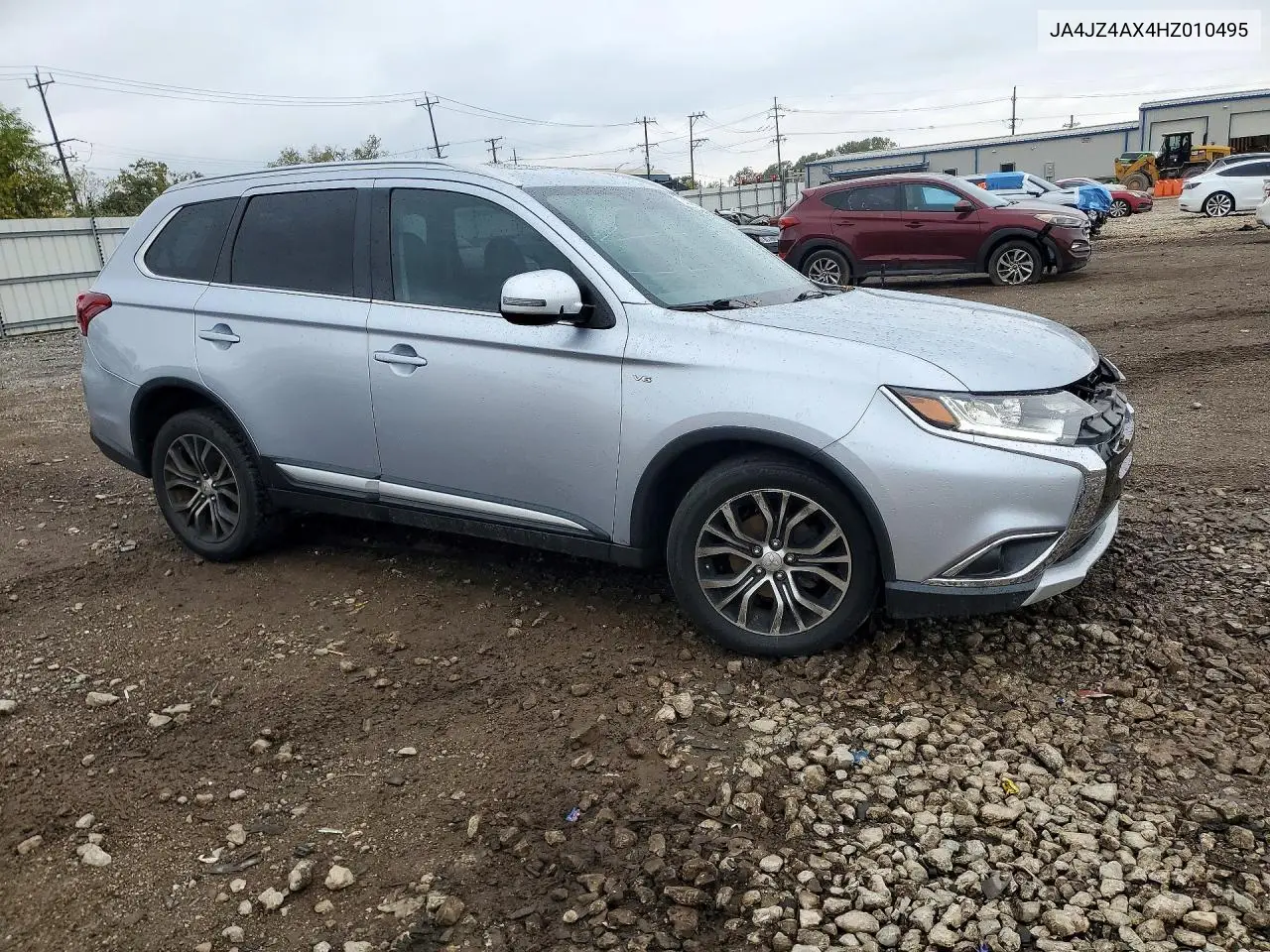 2017 MITSUBISHI OUTLANDER VIN JA4JZ4AX4HZ010495 — фото 4