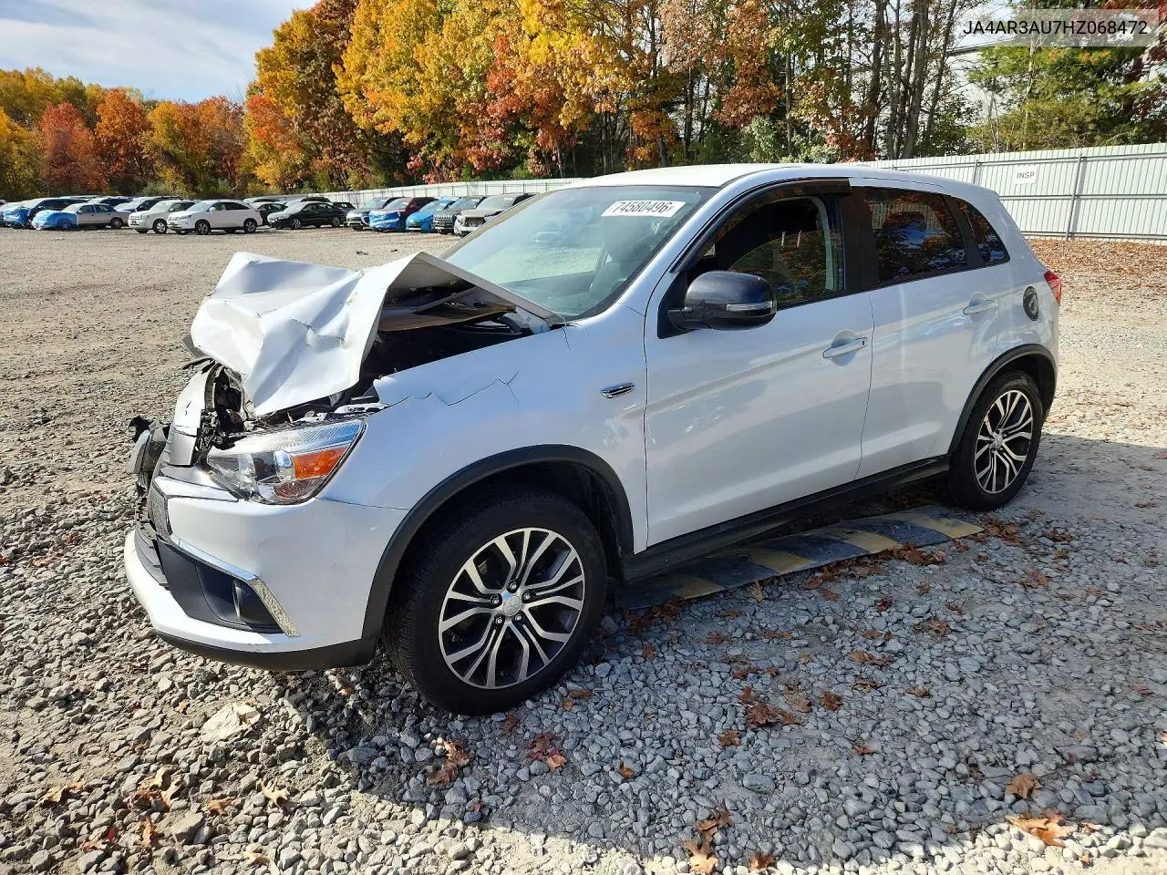MITSUBISHI OUTLANDER 2017, VIN JA4AR3AU7HZ068472