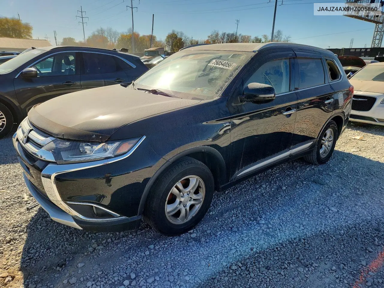 MITSUBISHI OUTLANDER 2017, VIN JA4JZ4AX9HZ005860