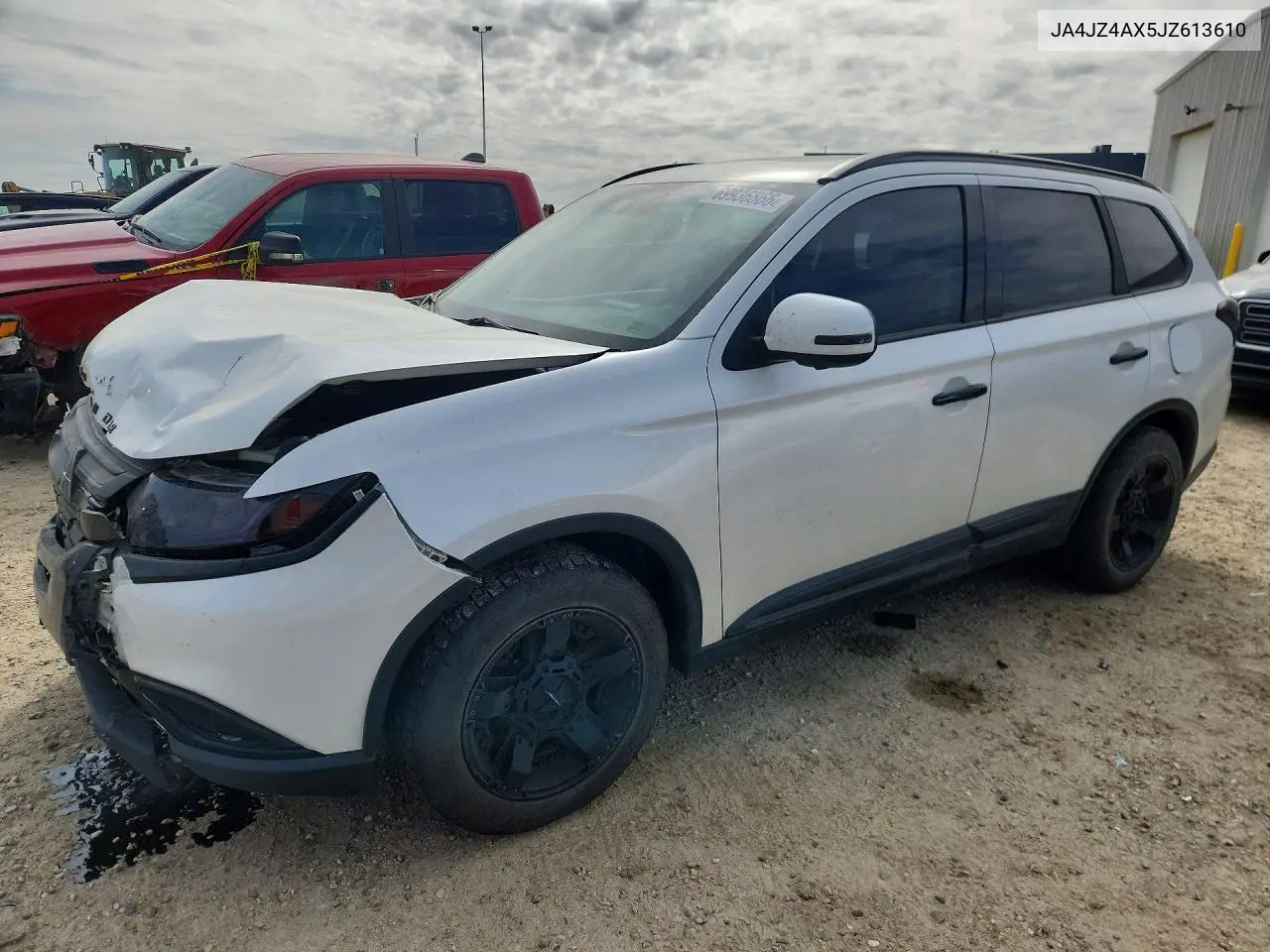 MITSUBISHI OUTLANDER 2018, VIN JA4JZ4AX5JZ613610