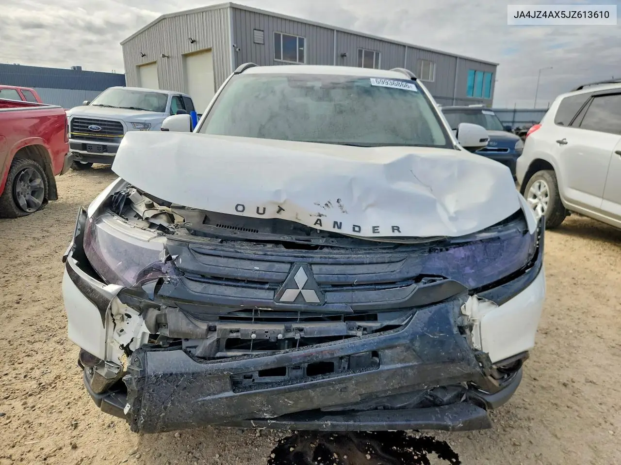 2018 MITSUBISHI OUTLANDER VIN JA4JZ4AX5JZ613610 — фото 5