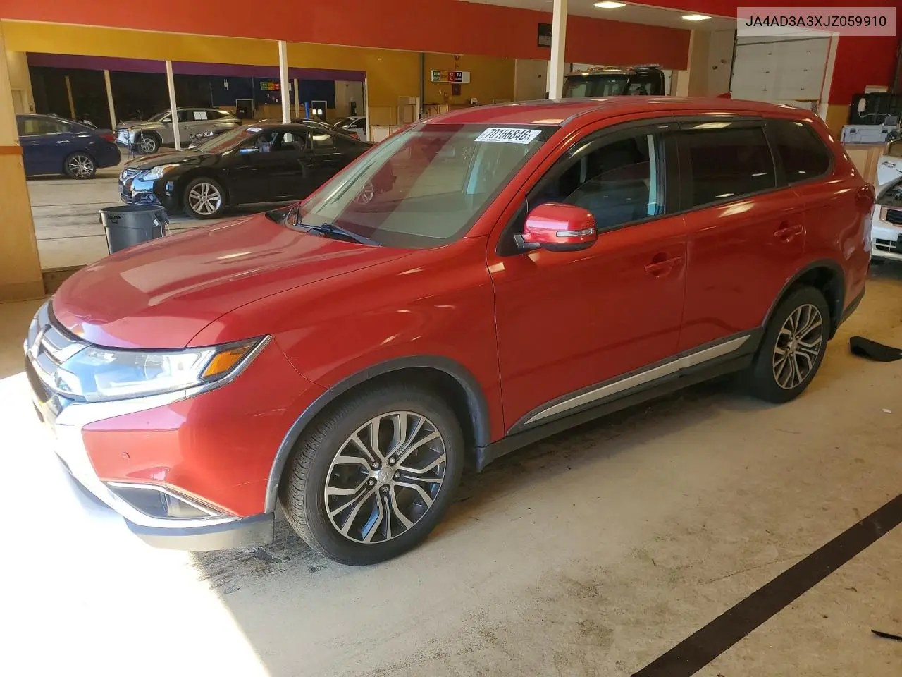 MITSUBISHI OUTLANDER 2018, VIN JA4AD3A3XJZ059910