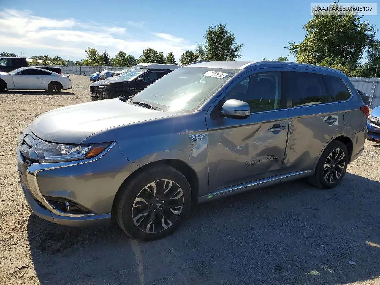 MITSUBISHI OUTLANDER 2018, VIN JA4J24A55JZ605137