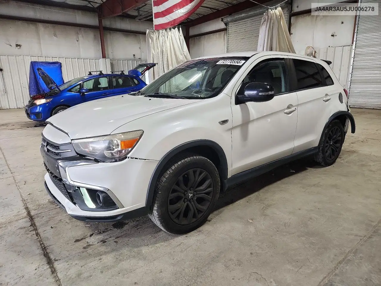 MITSUBISHI OUTLANDER 2018, VIN JA4AR3AU5JU006278