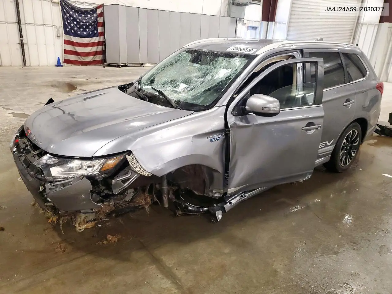 MITSUBISHI OUTLANDER 2018, VIN JA4J24A59JZ030377