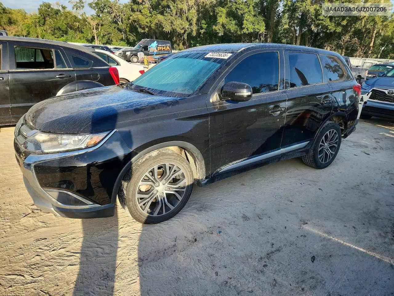 MITSUBISHI OUTLANDER 2018, VIN JA4AD3A36JZ007206