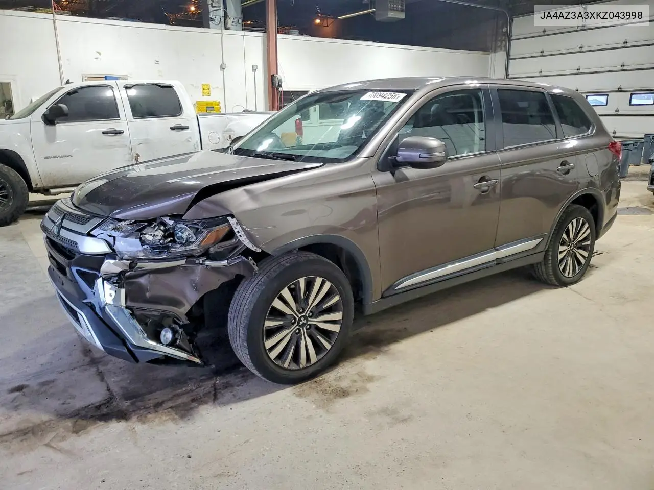 MITSUBISHI OUTLANDER 2019, VIN JA4AZ3A3XKZ043998