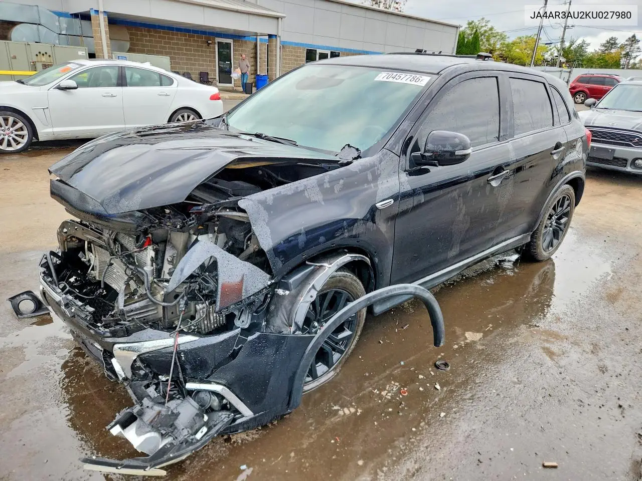 MITSUBISHI OUTLANDER 2019, VIN JA4AR3AU2KU027980