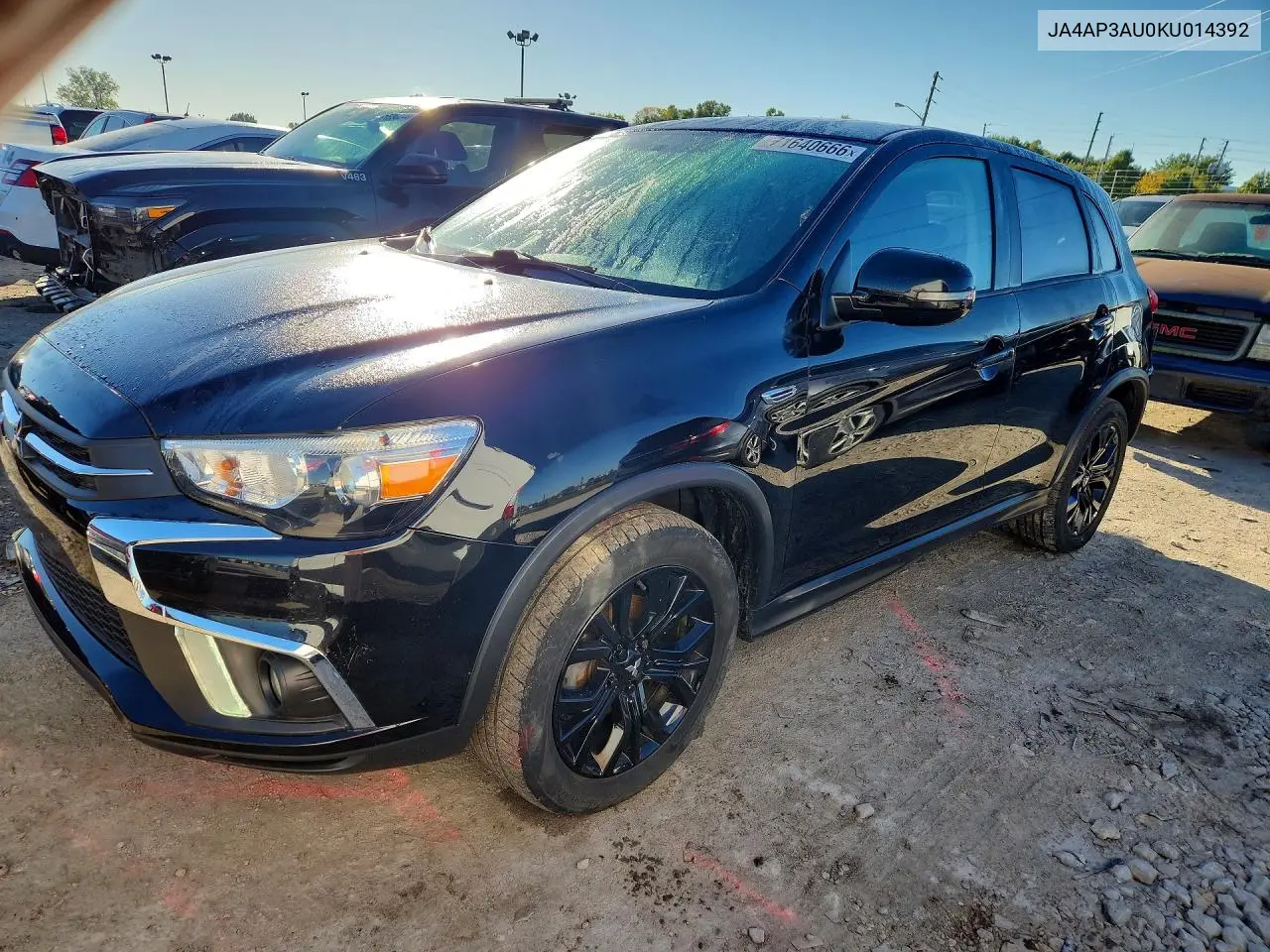 MITSUBISHI OUTLANDER 2019, VIN JA4AP3AU0KU014392