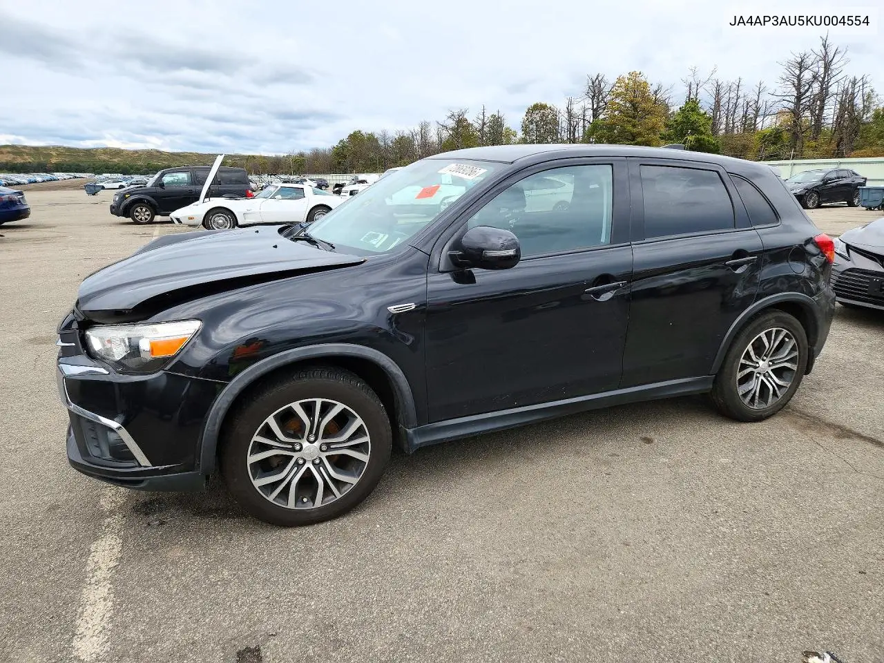 MITSUBISHI OUTLANDER 2019, VIN JA4AP3AU5KU004554