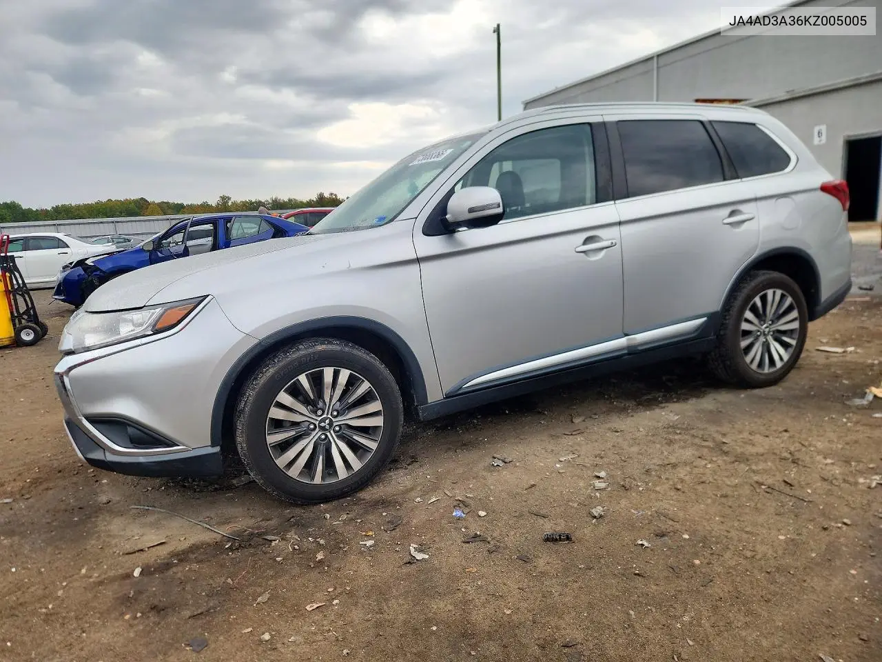 MITSUBISHI OUTLANDER 2019, VIN JA4AD3A36KZ005005