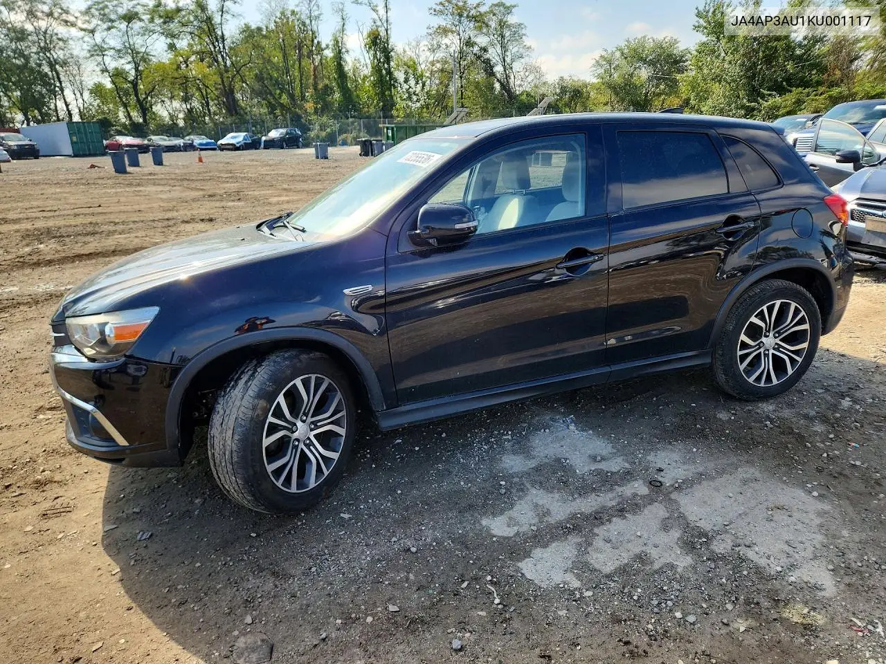 MITSUBISHI OUTLANDER 2019, VIN JA4AP3AU1KU001117