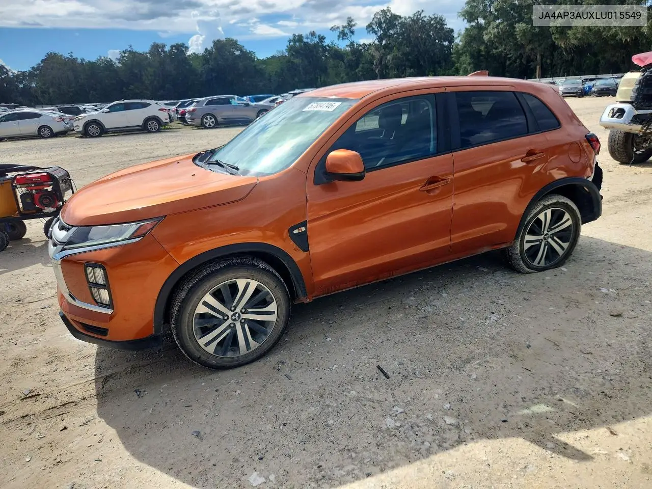 MITSUBISHI OUTLANDER 2020, VIN JA4AP3AUXLU015549