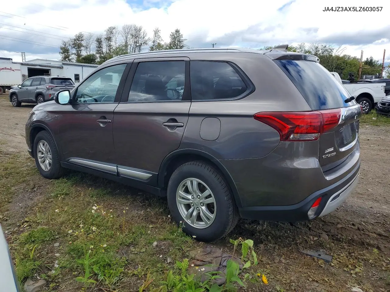 2020 MITSUBISHI OUTLANDER VIN JA4JZ3AX5LZ603057 — фото 2