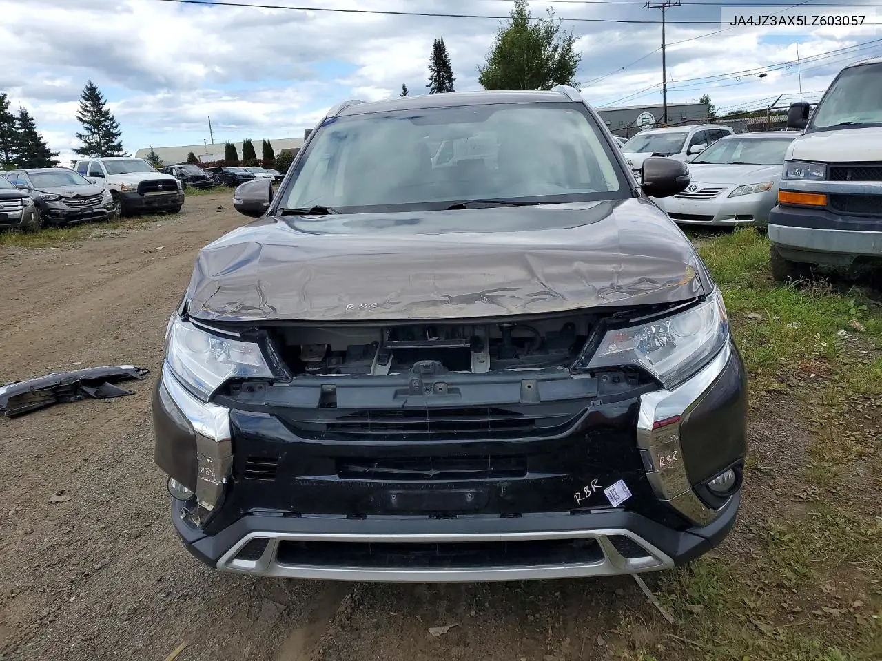 2020 MITSUBISHI OUTLANDER VIN JA4JZ3AX5LZ603057 — фото 5
