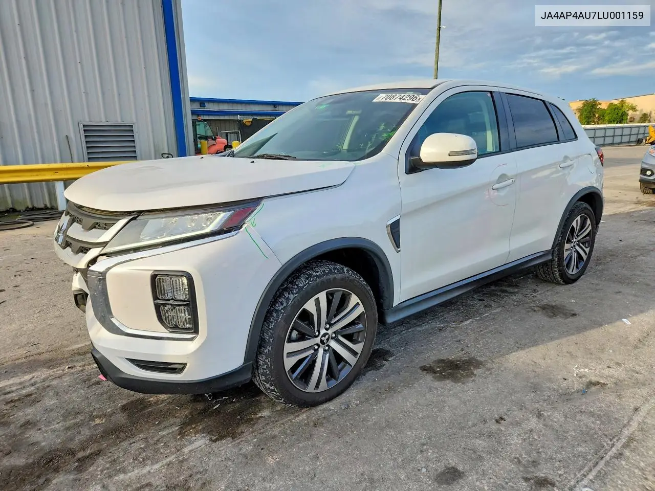 MITSUBISHI OUTLANDER 2020, VIN JA4AP4AU7LU001159