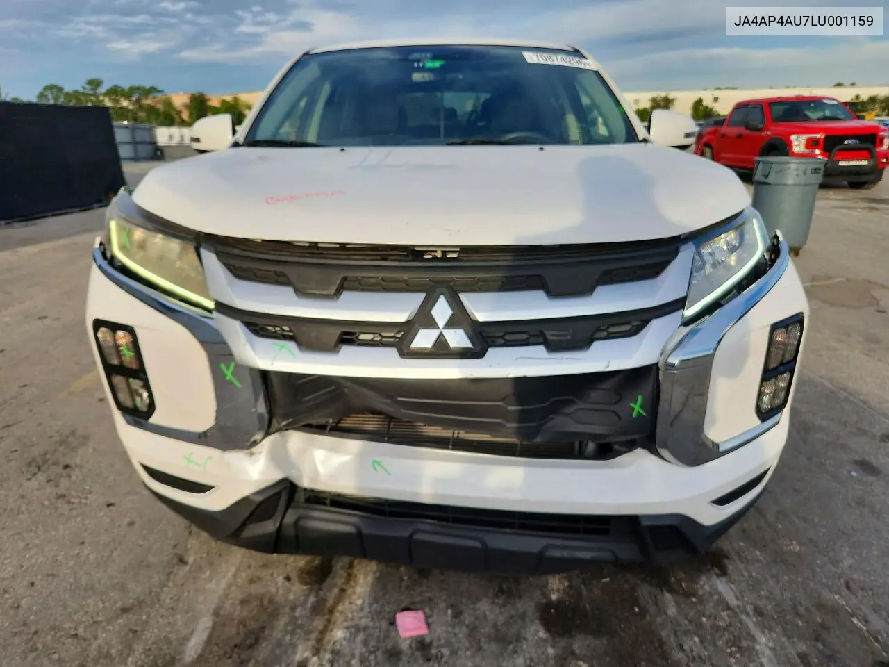 2020 MITSUBISHI OUTLANDER VIN JA4AP4AU7LU001159 — фото 5