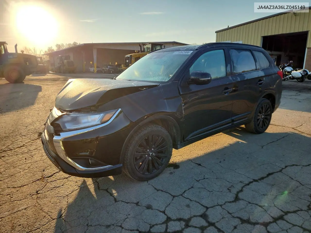 MITSUBISHI OUTLANDER 2020, VIN JA4AZ3A36LZ045149