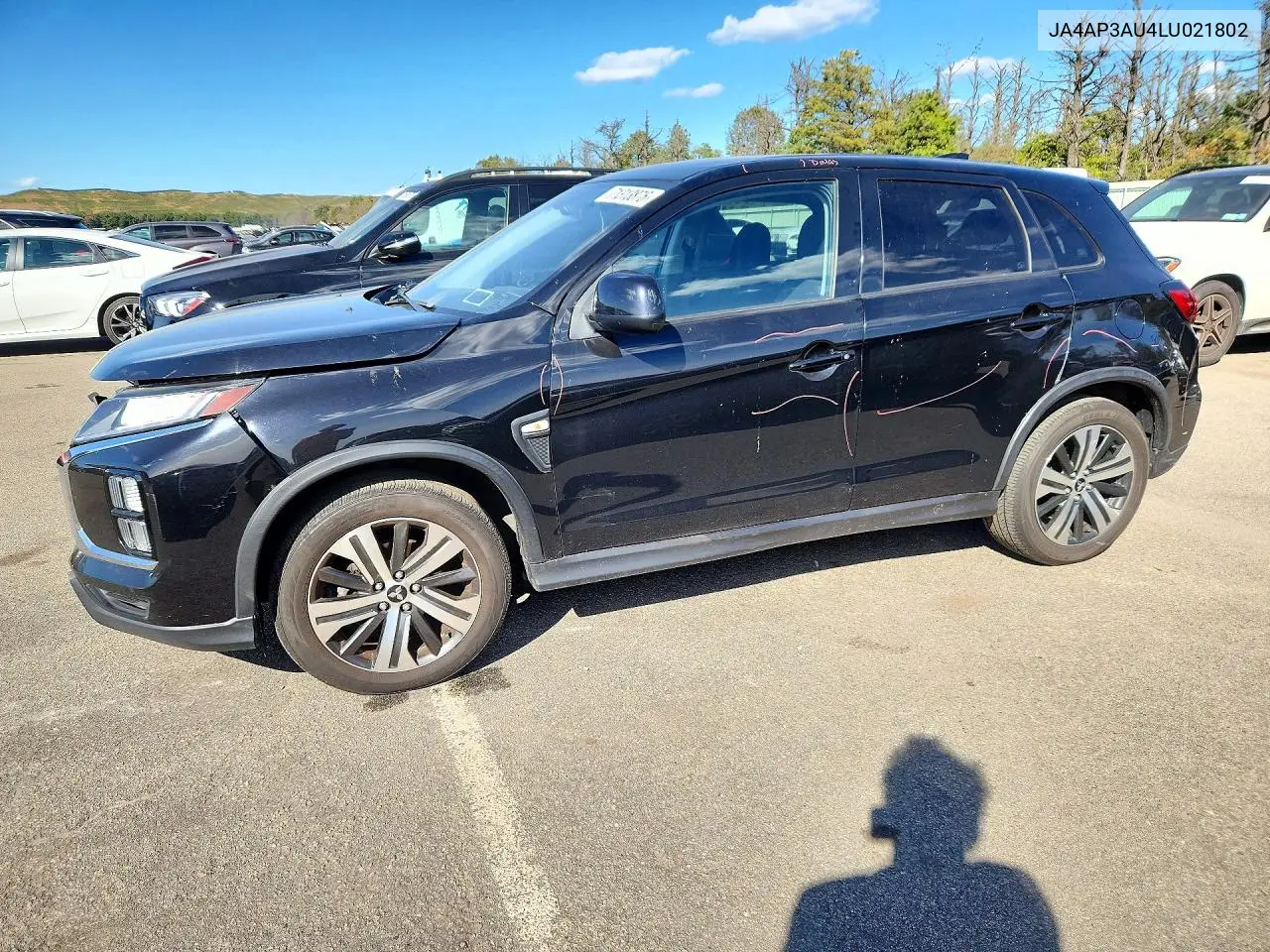 MITSUBISHI OUTLANDER 2020, VIN JA4AP3AU4LU021802
