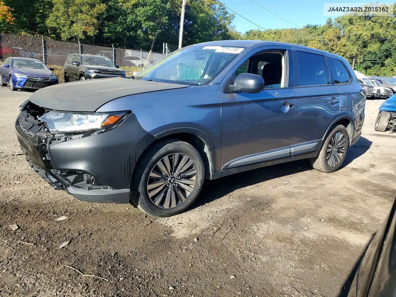 MITSUBISHI OUTLANDER 2020, VIN JA4AZ3A32LZ015162